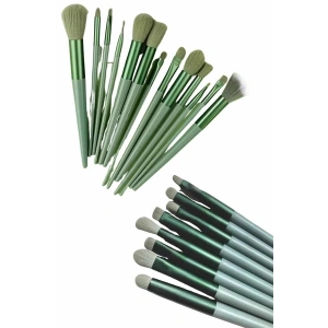 Profesyonel Makyaj Fırça Seti 13 Parça Yumuşak Kıllı Fırça Seti Far Fırçası