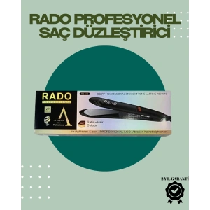 Rado RD-446 – Titanyum Seramik, 2.5 Metre Kablo, Hızlı Isınan Saç Düzleştirici