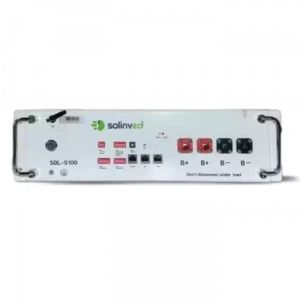 SOLİNVED 5.1 KWH 100 Ah Lityum İyon Akü (Serilenebilir)