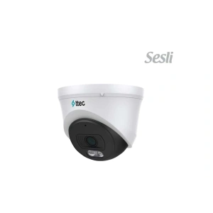 TTECH IPDP-2330M 2 MP DAHİLİ SESLİ 2.8 MM LENSLİ IP DOME KAMERA SD KART DESTEKLİ ULTRA H.265+