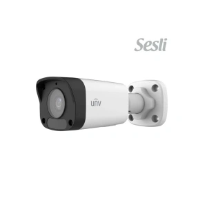 UNİVİEW IPC2122LB-ASF28K-A 2 MP DAHİLİ SESLİ 2.8 MM LENSLİ IP BULLET KAMERA SD KART DESTEKLİ ULTRA H.265+