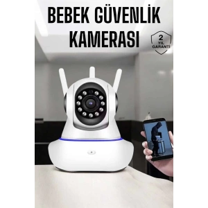 Wifi Kamera Ev Kamerası Gece Görüşlü Kablosuz Bebek Izleme Kamerası