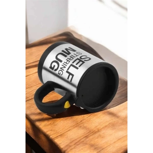 Yazılı Kupa Kendi Kendini Karıştıran Mikser Kupa Termos Bardak