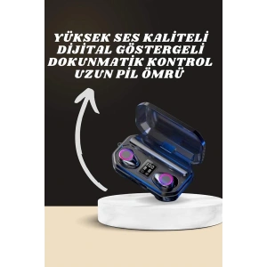 Yeni Nesil Akıllı Saat ve Bluetooth Kulaklık Kampanyası Dijital Göstergeli Powerbankli