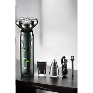 Yüksek Performanslı 3 Başlıklı Profesyonel Tıraş Makinesi
