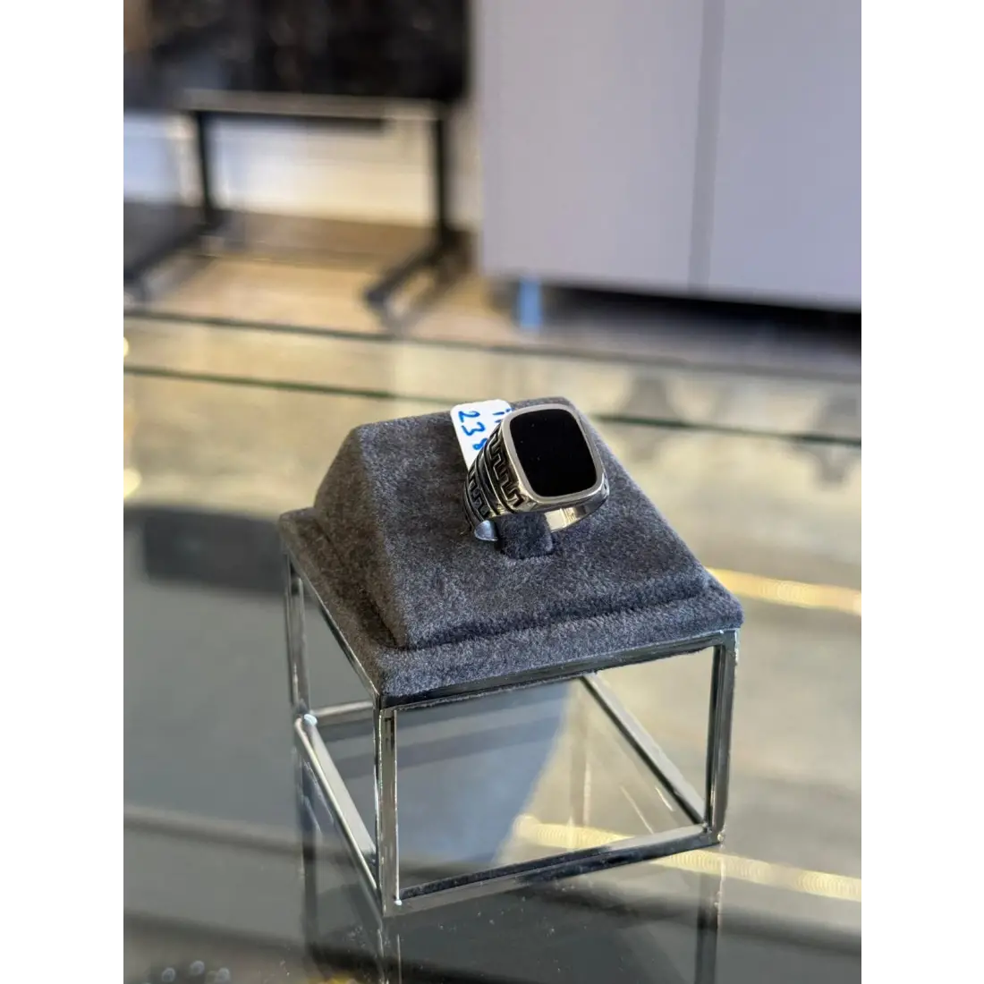 Greek Desenli Erkek Yüzük