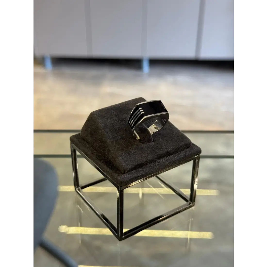 Üçlü Şerit Erkek Gümüş Yüzük