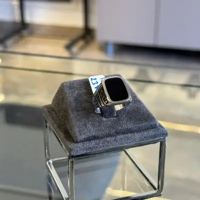 Greek Desenli Erkek Yüzük