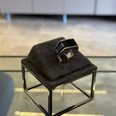 Üçlü Şerit Erkek Gümüş Yüzük