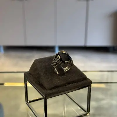 Greek Desenli Çok Kollu Erkek Yüzük