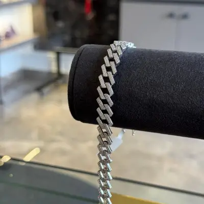 Taşlı Zincir Kadın Bileklik