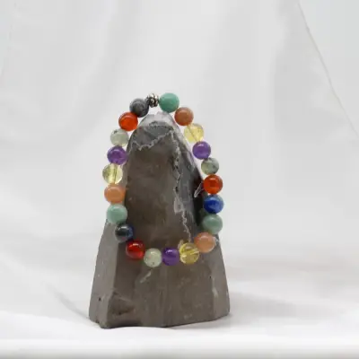 Çakra Doğal Taş Bileklik (8mm)