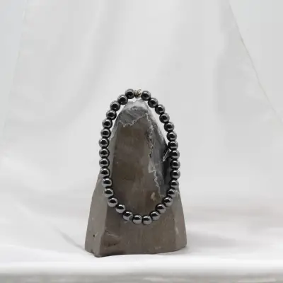 Hematit Doğal Taş Bileklik