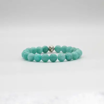 Amazonit Doğal Taş Bileklik