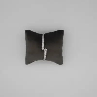 Taşlı Gümüş Kelepçe