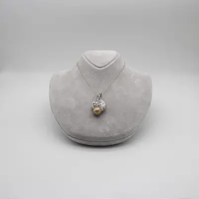 Renkli Barok İncisi Kolye