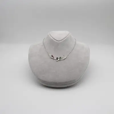 Kuşlu Kolye Gümüş