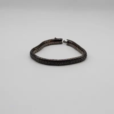 Gümüş Erkek Bilekliği