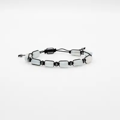 Akuamarin Doğal Taş Bileklik