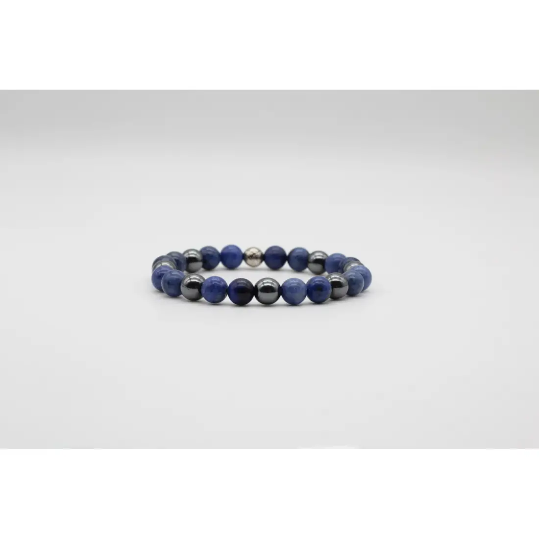 Dumortiyerit ve Hematit Bileklik