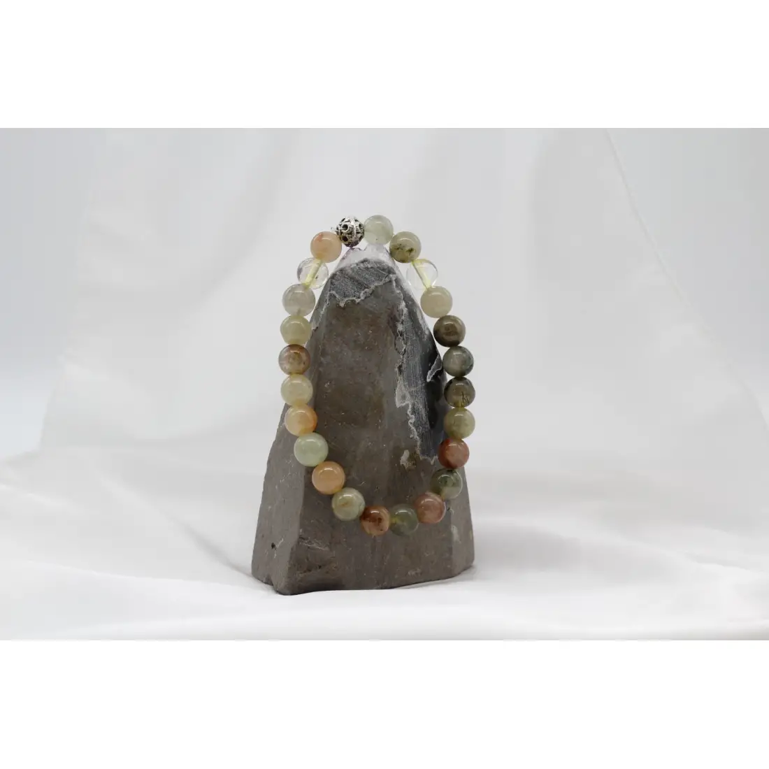 Prehnit Doğal Taş Bileklik