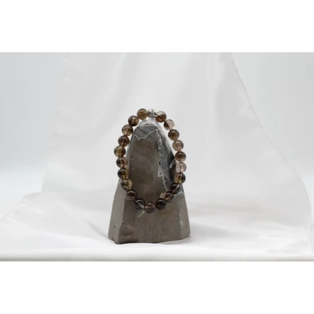 Dumanlı Kuvars Doğal Taş Bileklik (8mm)