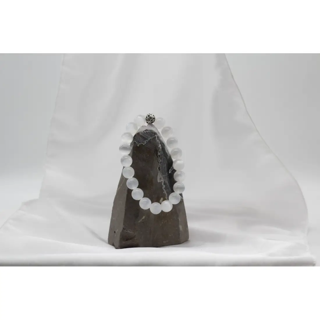 Selenit Doğal Taş Bileklik