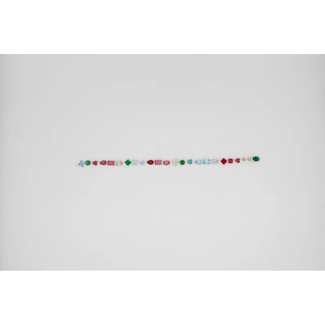 Renkli Taşlı Fantazi Kesim Su Yolu