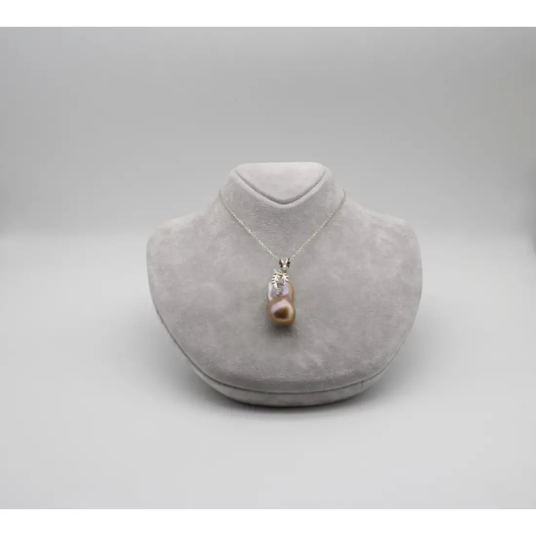 Renkli Barok İncisi Kolye Uzun