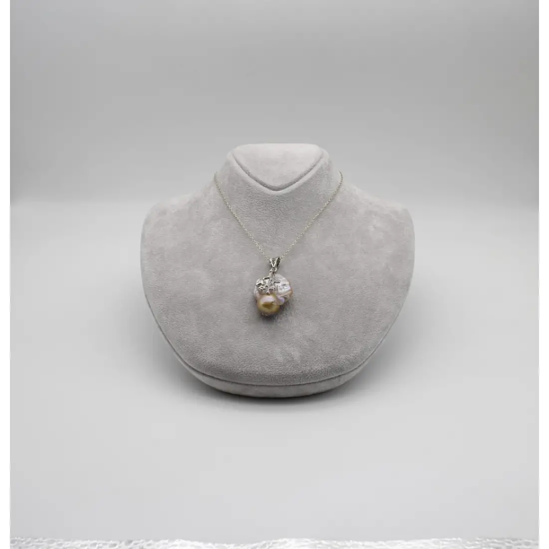 Renkli Barok İncisi Kolye