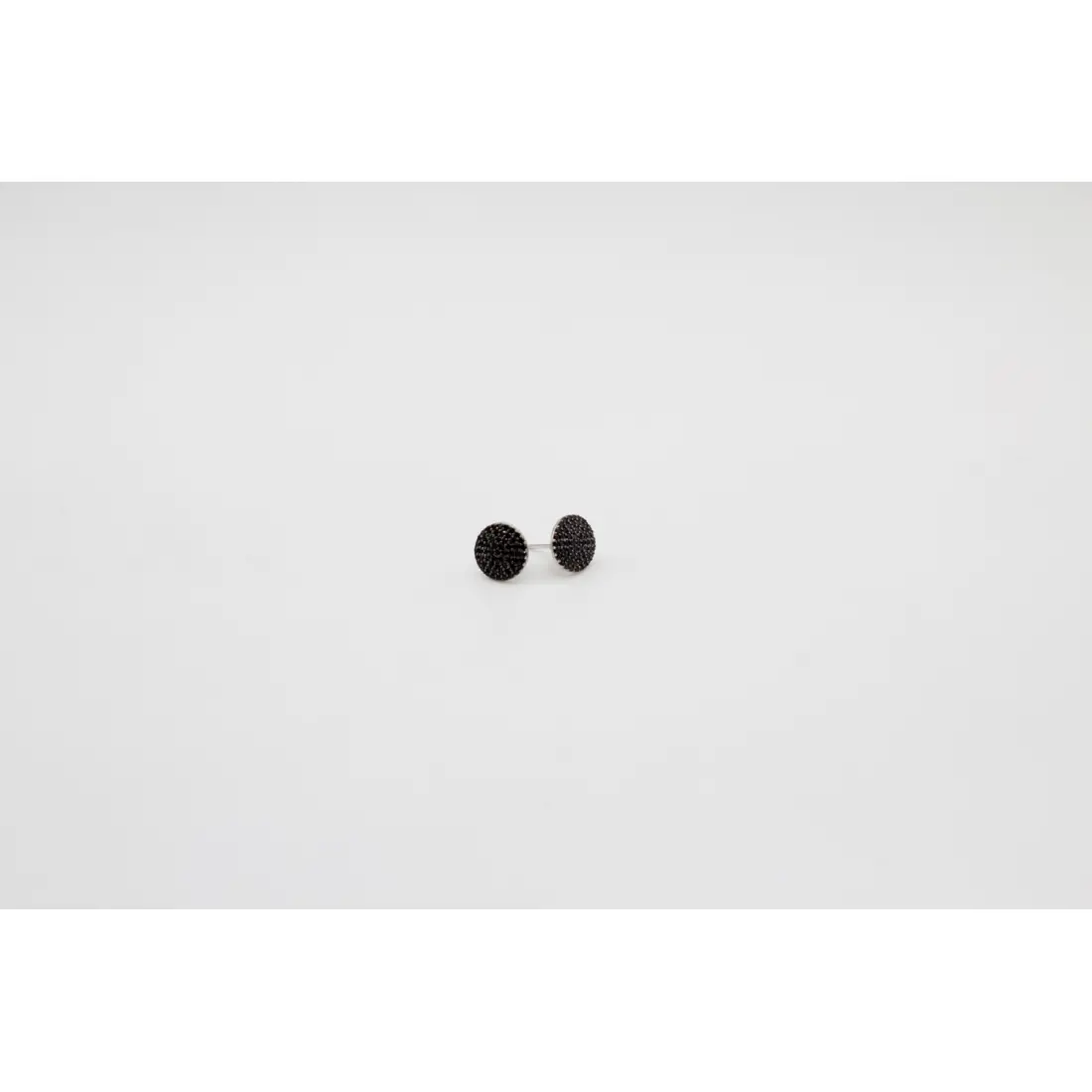 Kronet Siyah Taşlı Küpe