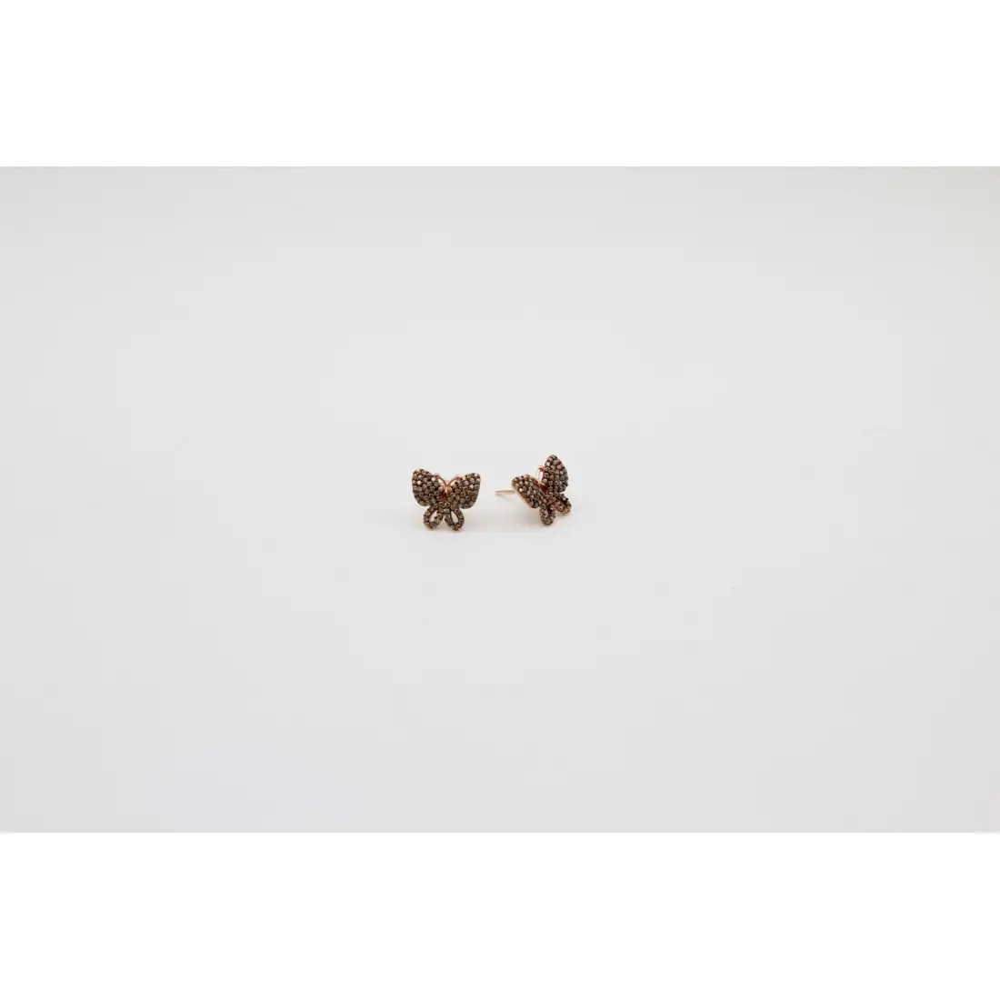 Taşlı Kelebek Küpe