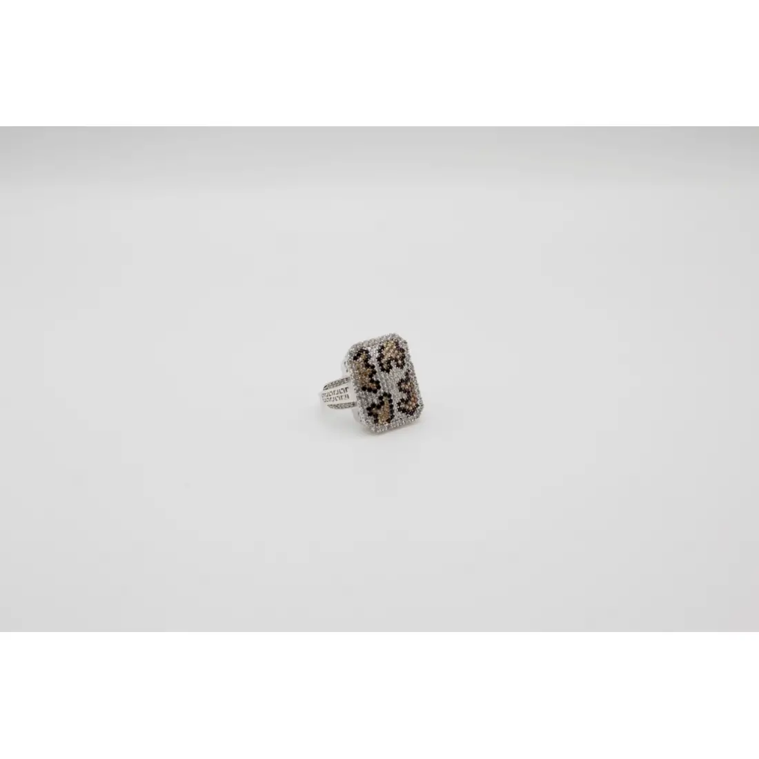 Desenli İthal Gümüş Yüzük