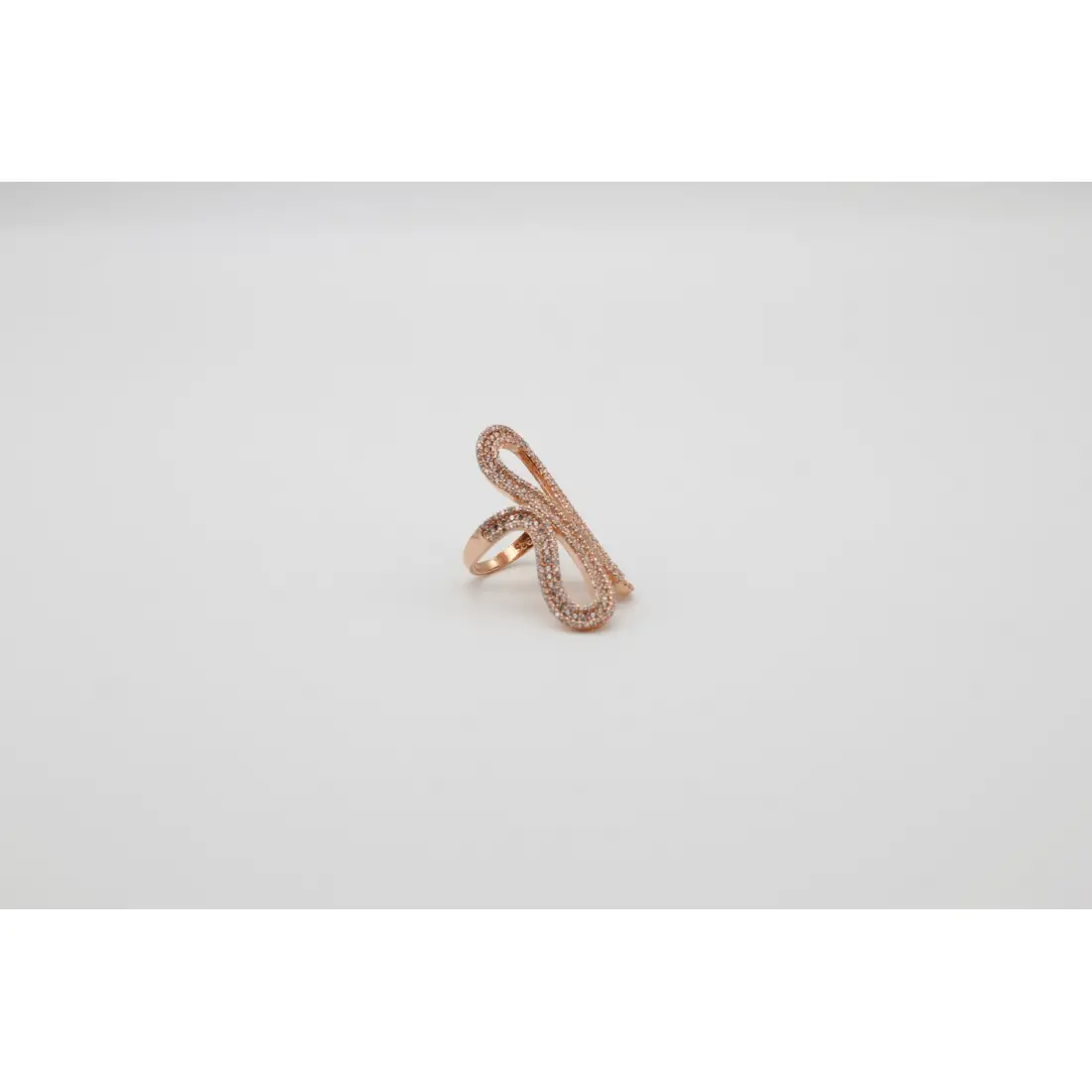 Rose Gümüş Yüzük İthal