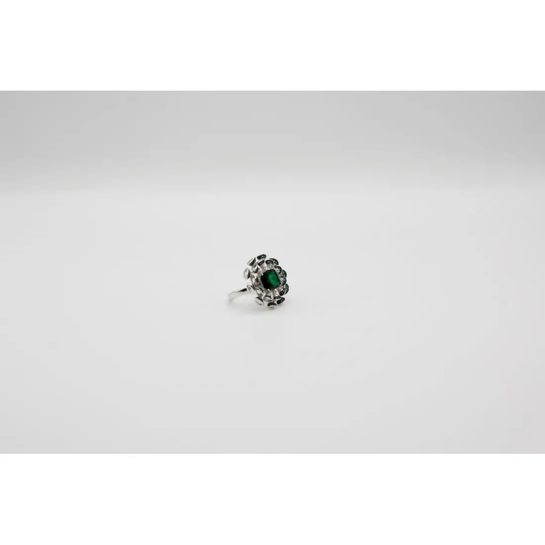 Yeşil Taşlı İthal Yüzük