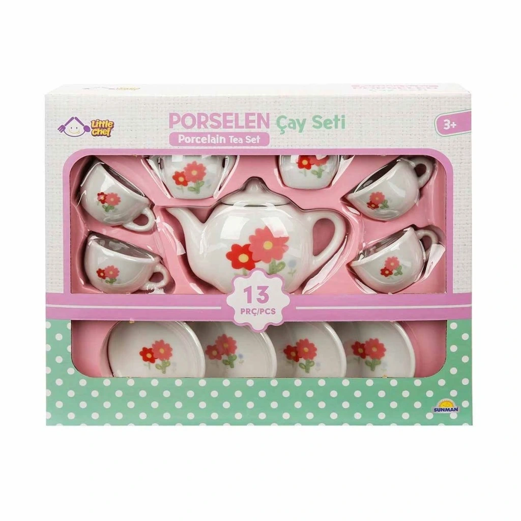 1501 Porselen Çay Seti 13 Parça -