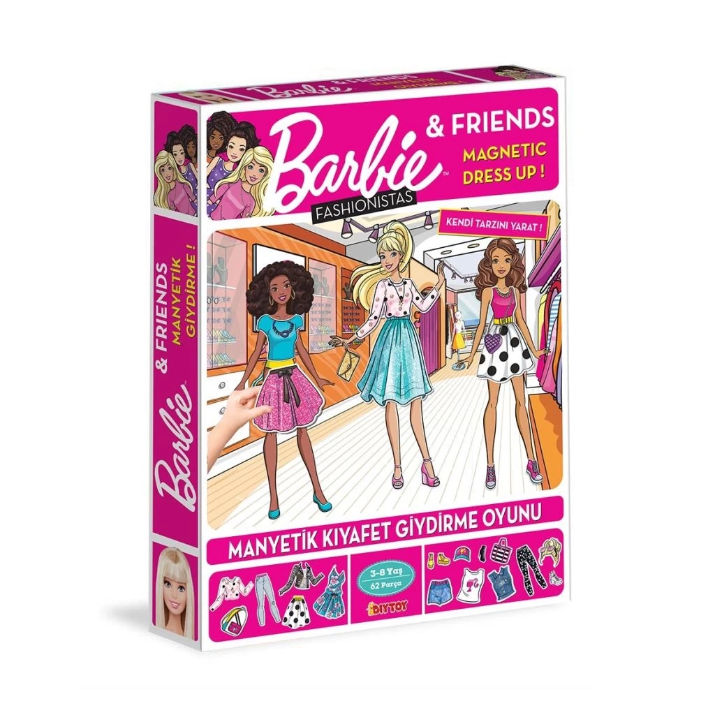 Nessiworld 1901 Diytoy, Barbie Fashionistas Kıyafet Giydirme