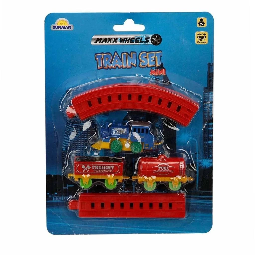 Nessiworld 2559 Maxx Wheels Mini Tren Seti 11 Parça -Sunman