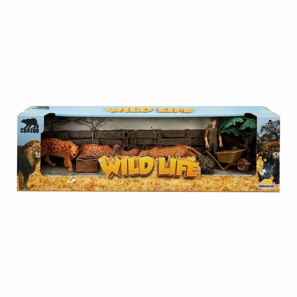 Nessiworld 2691  Farm World Vahşi Hayvanlar Oyun Seti