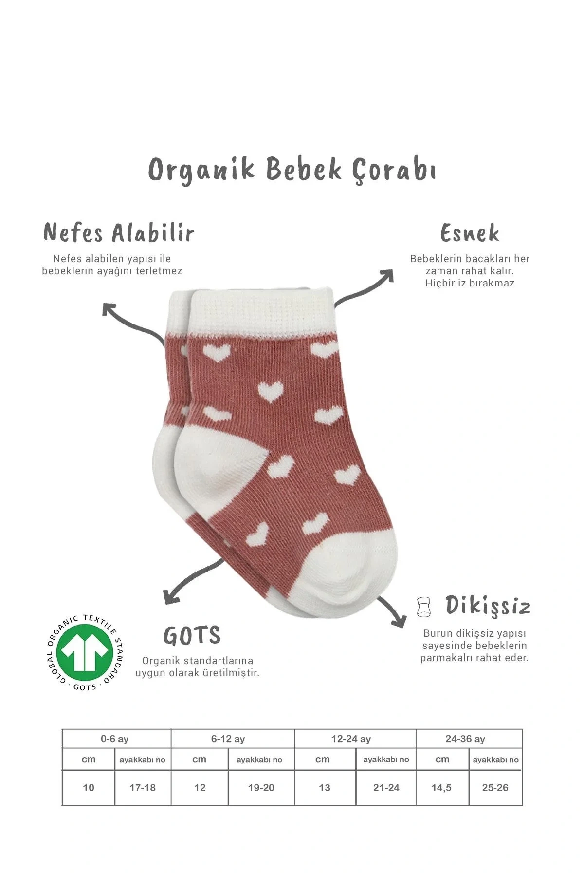 3lü Penye Cute Stars Soket Çorap Bs10115 Pudra