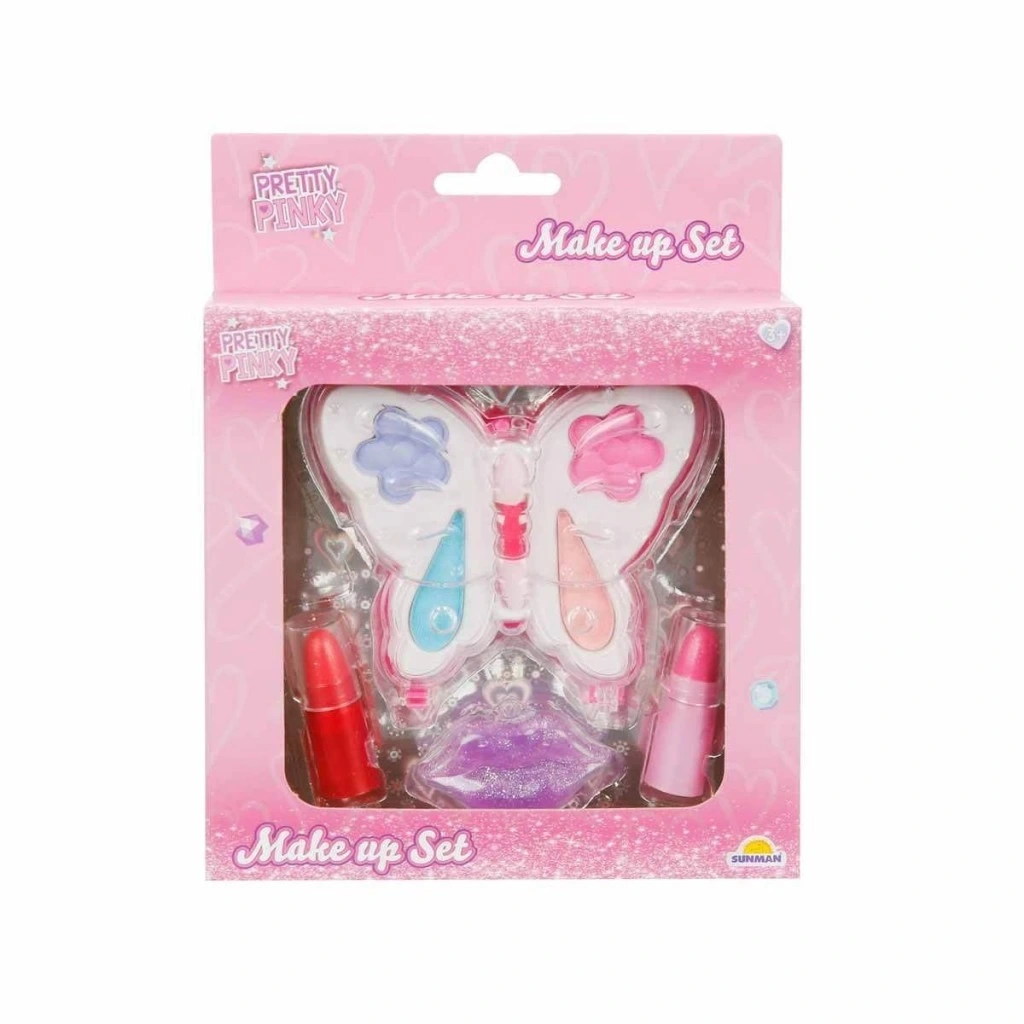 4276 Pretty Pinky Kelebek NessiWorld Makyaj Seti -NessiWorldman