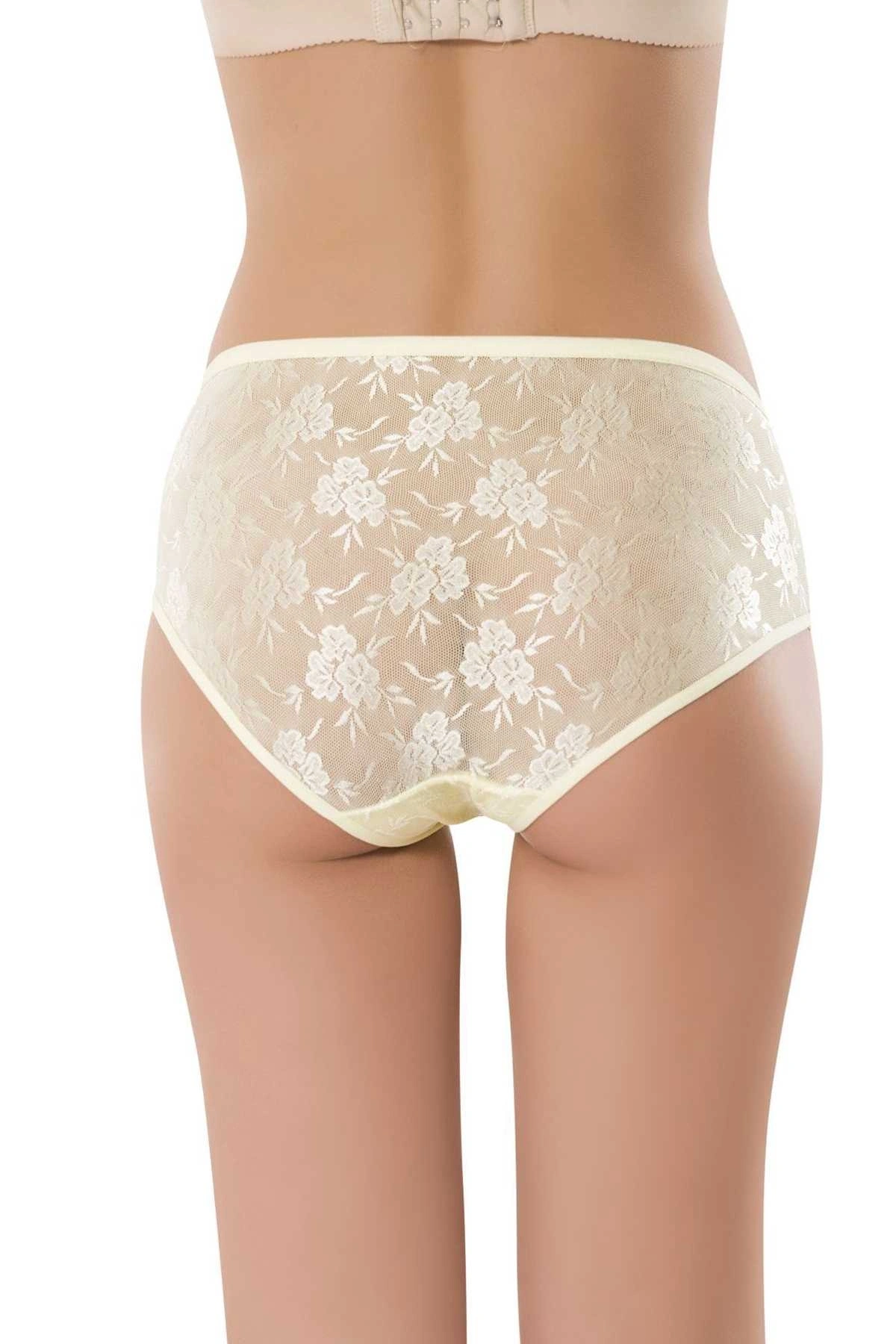 5 Adet Kadın Komple Tül Dantel Bato Külot