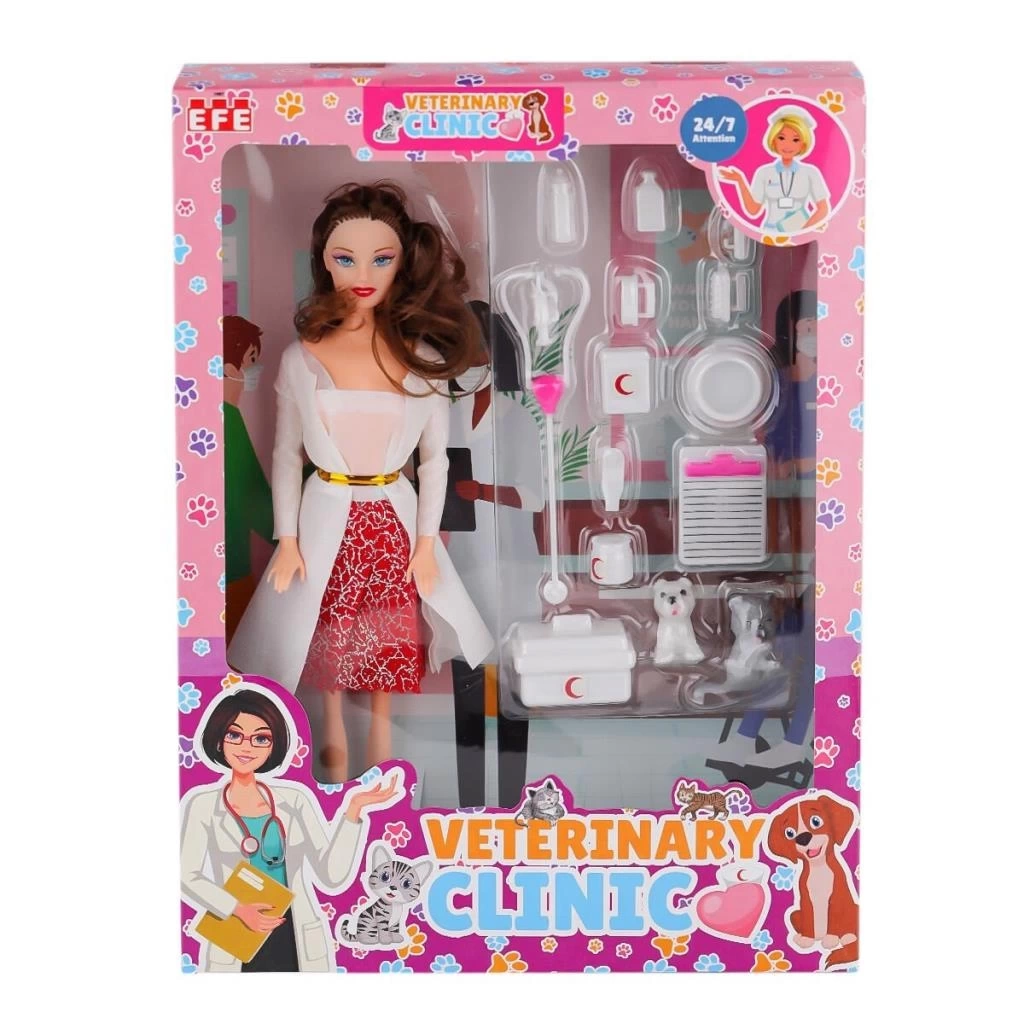 Nessiworld 875 Veteriner Manken Bebek -Efe Toys