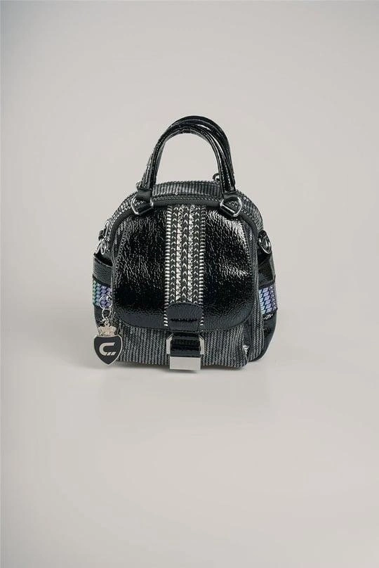 Atey Siyah Cilt Kol Ve Omuz Çantası