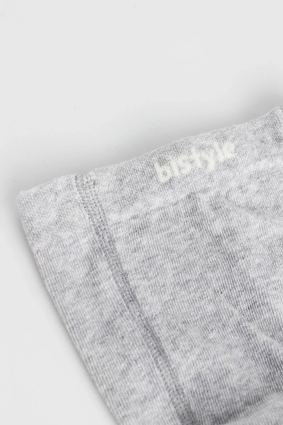 Bistyle Derby Basic Tekli Penye Külotlu Çorap Bs50102b Gri