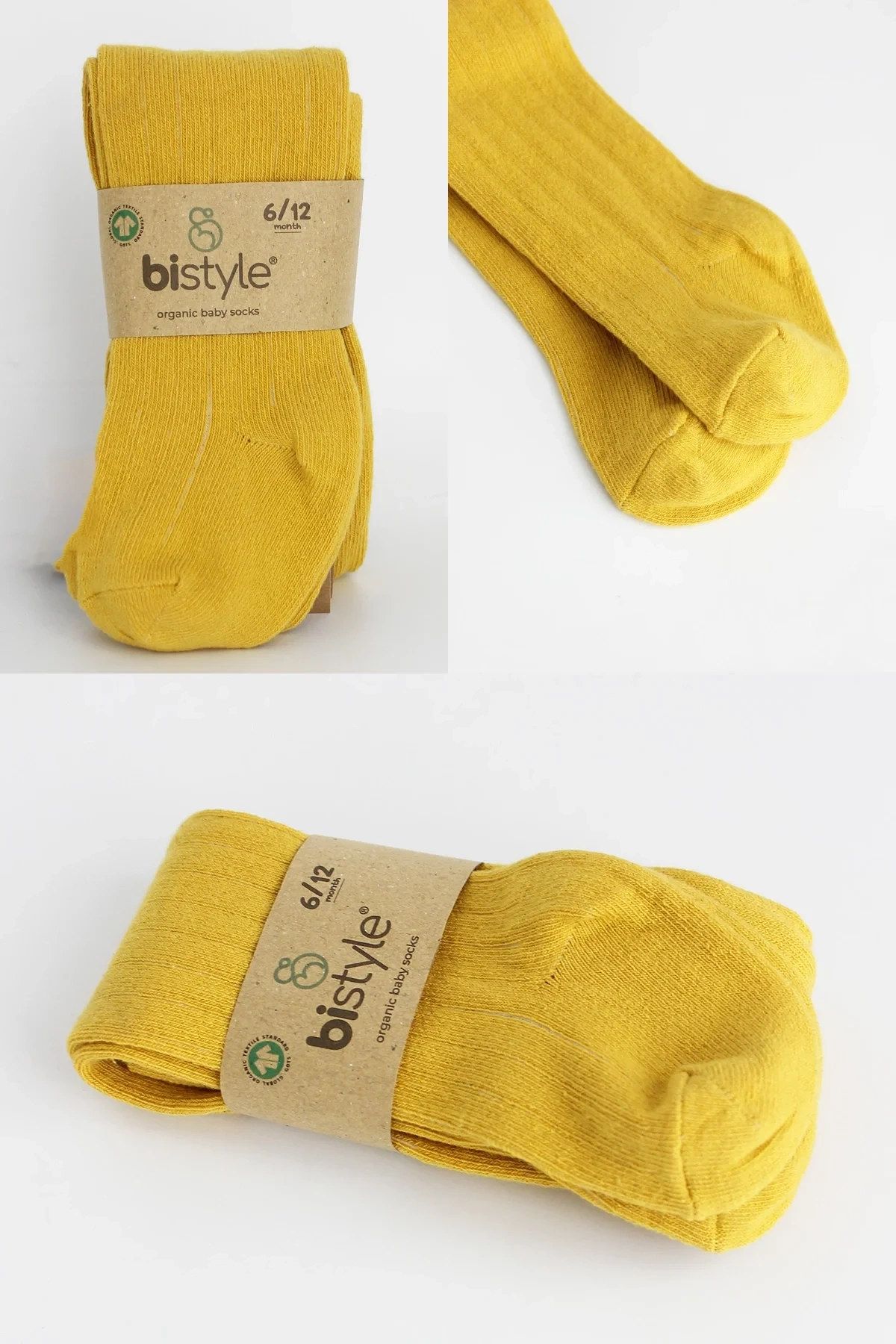 Bistyle Derby Mix Tekli Penye Külotlu Çorap Bs50102m Sarı