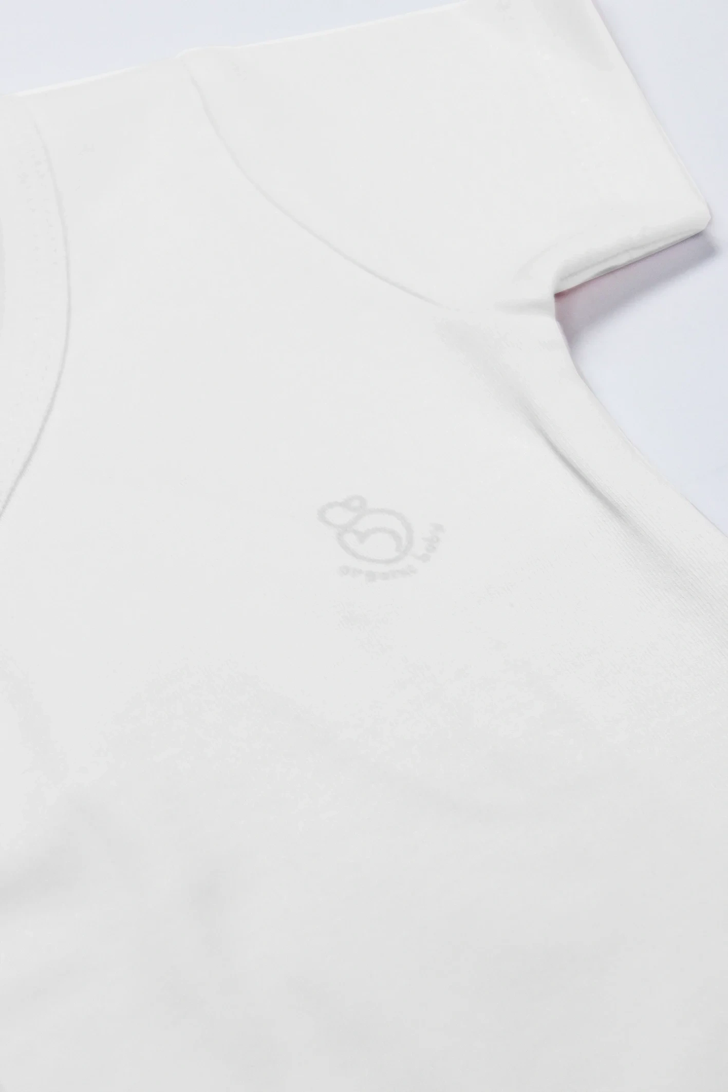 Bistyle Organik Natural Basic Style Kruvaze Yarım Kol Body Bs17101 Beyaz