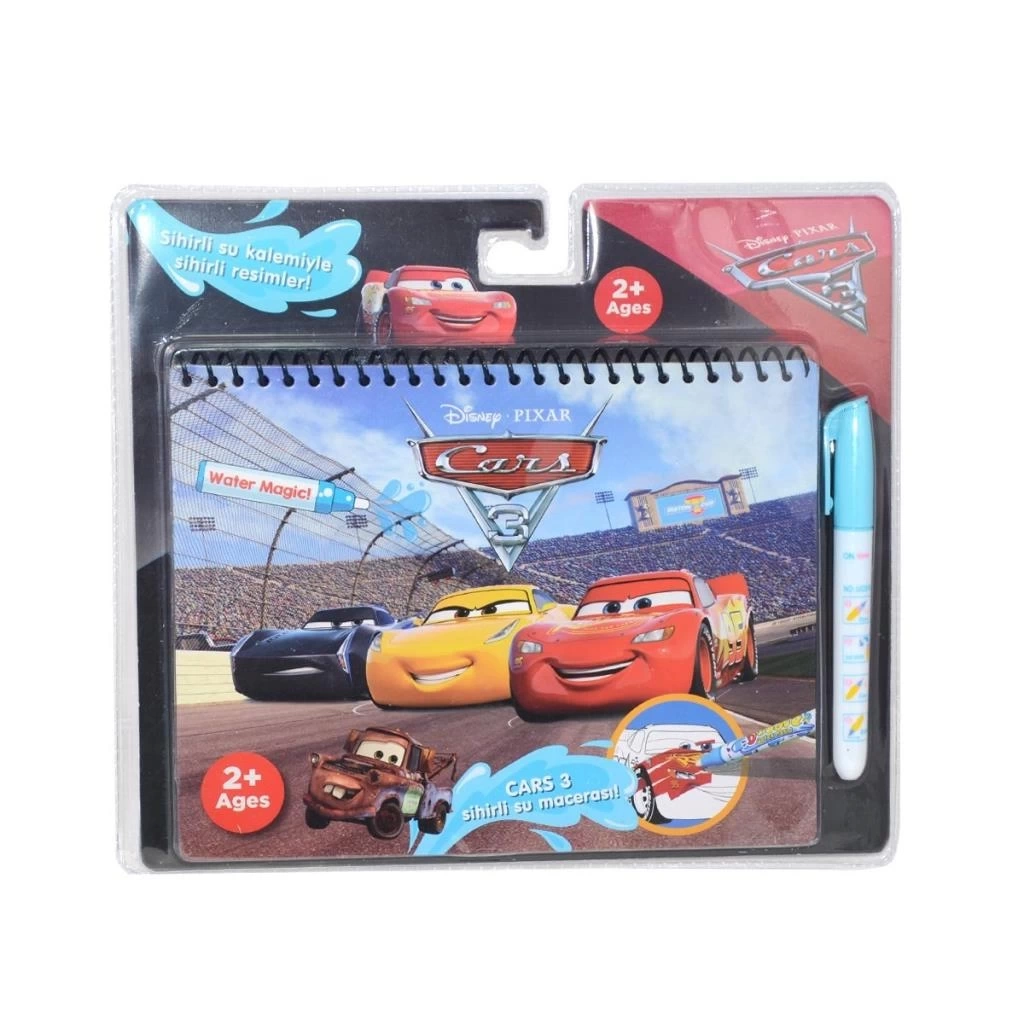 Nessiworld BK004 Gepettoys, Cars Sihirli Boyama Kitabı