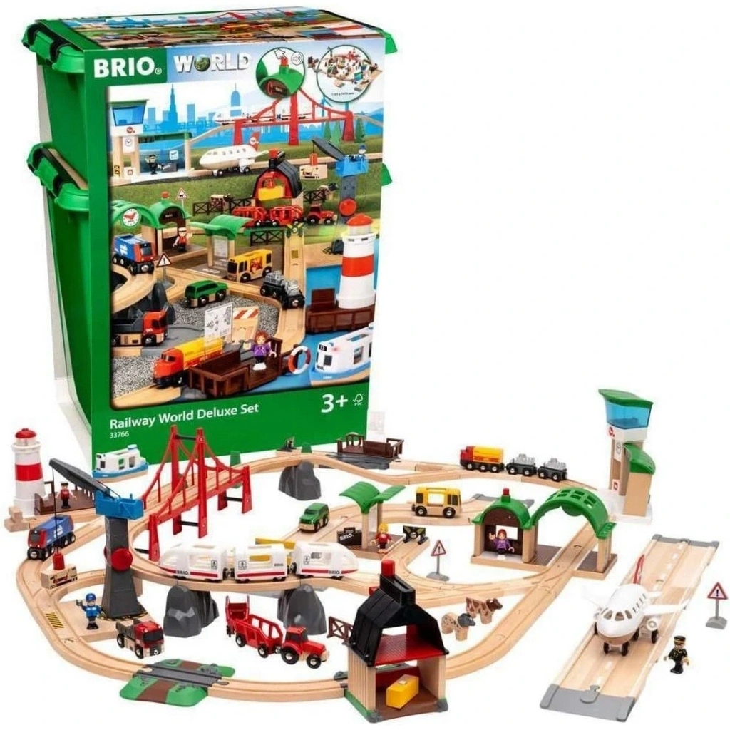 Brio DelüNessiWorld Tren Yolu Seti