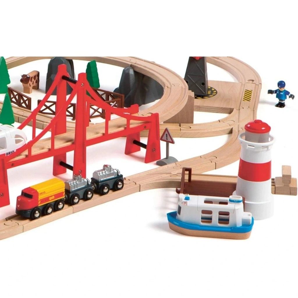 Brio DelüNessiWorld Tren Yolu Seti